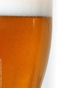 A big glass of Belgian beer